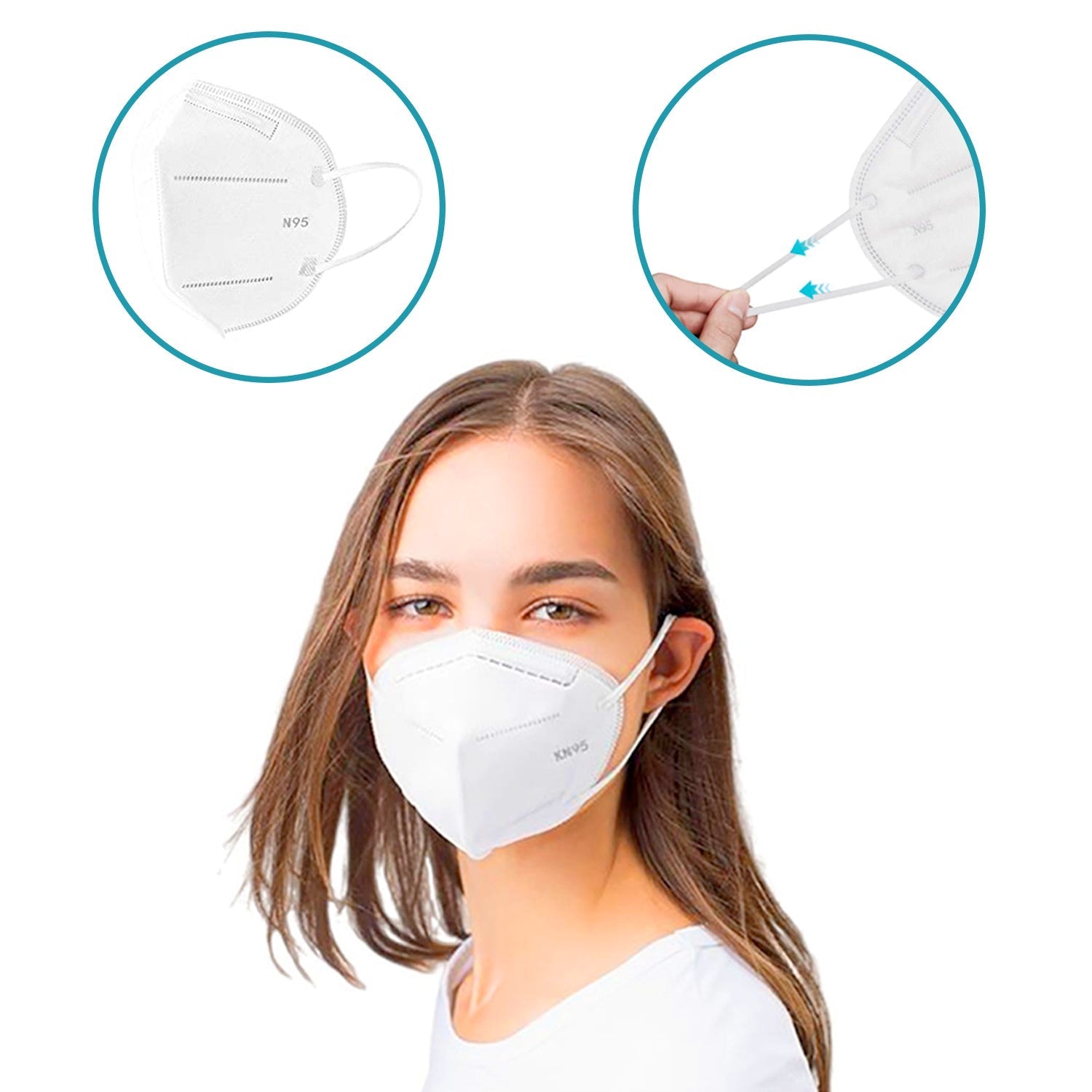 N95 Anti Pollution / Virus Face Mask (10 Pcs Set) N95 Anti Pollution / Virus Face Mask (10 Pcs Set)